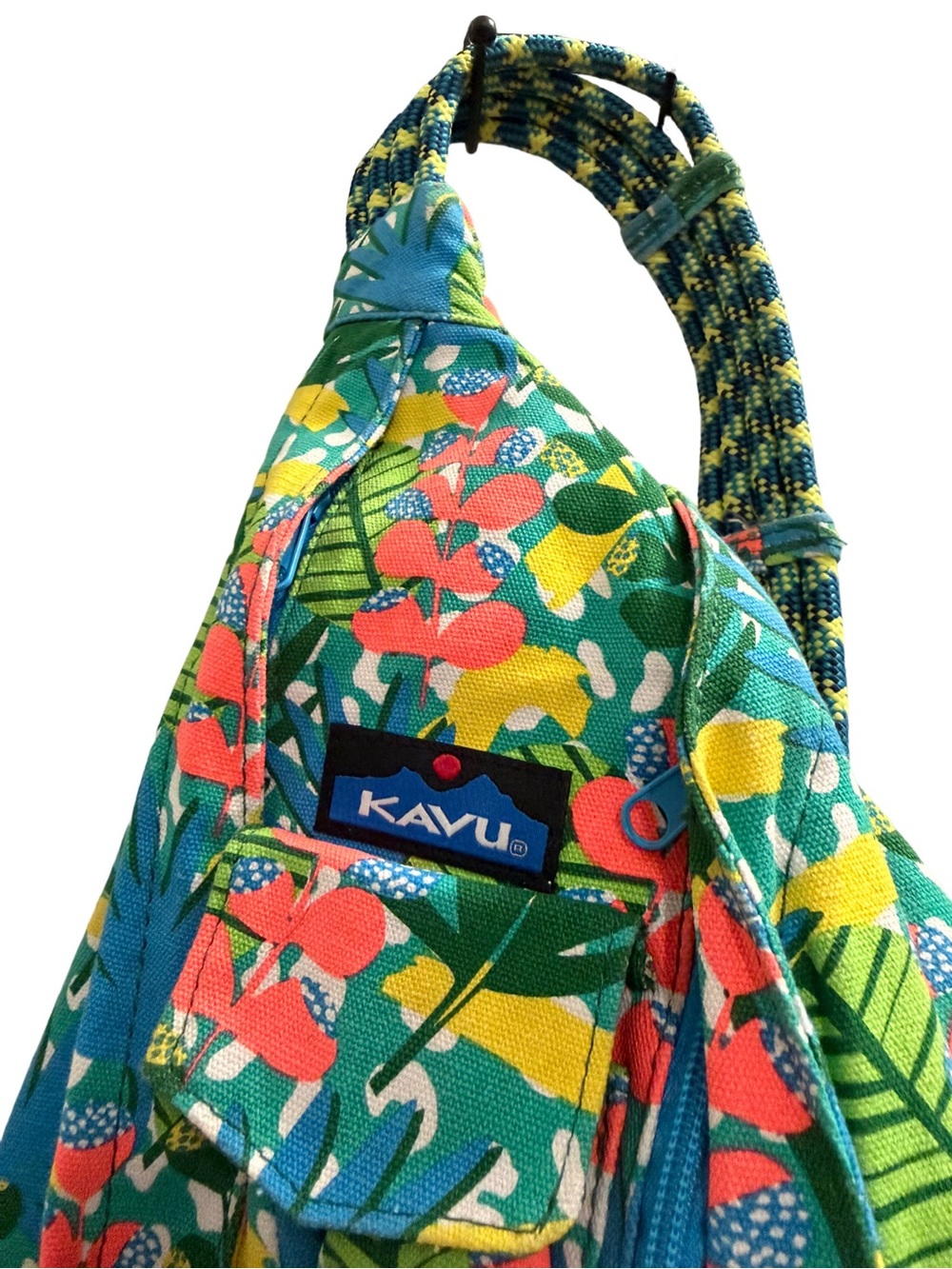 KAVU Tropical Sling Rope Crossbody Bag - Picture 3 of 7